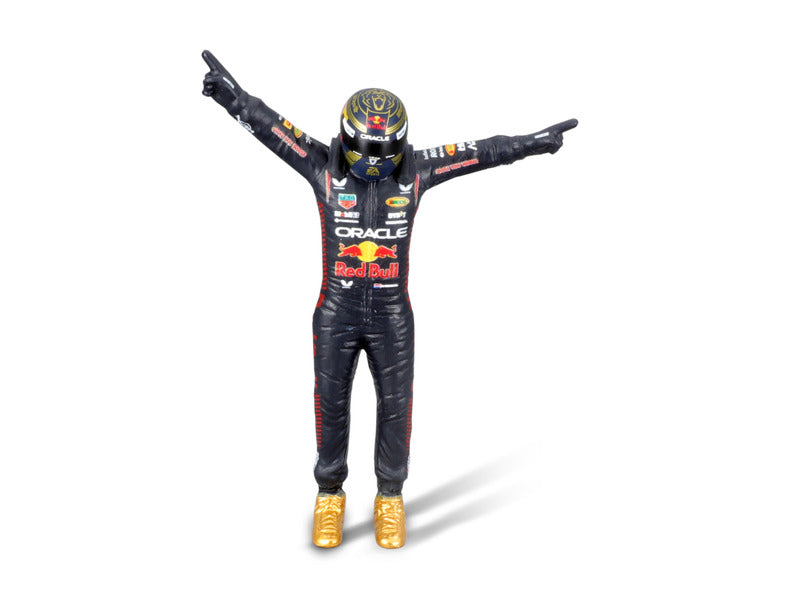 Red Bull Racing modelové auto, bburago, Max Verstappen, #1, 1:24, RB19, s pilotem