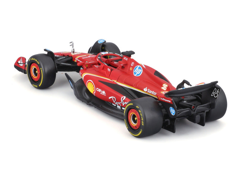 Model Ferrari SF-24 Charles Leclerc Červený