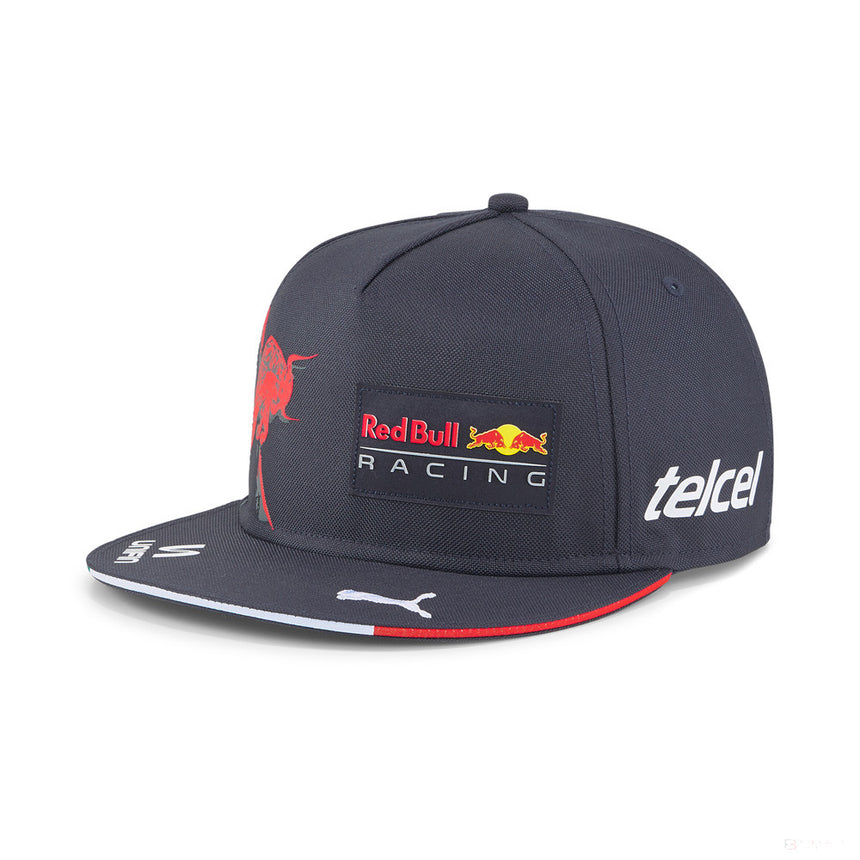 Kšiltovka Red Bull Sergio Perez Flatbrim, modrá, 2022 - FansBRANDS®