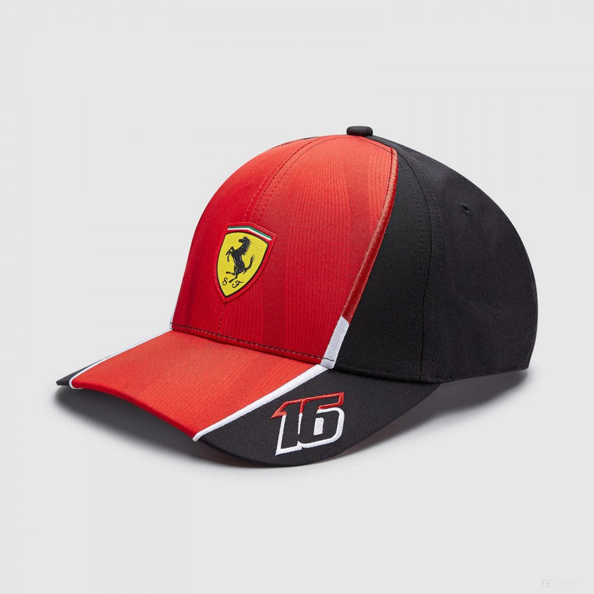 Ferrari Leclerc Cap Rosso Corsa-PUMA černá - FansBRANDS®