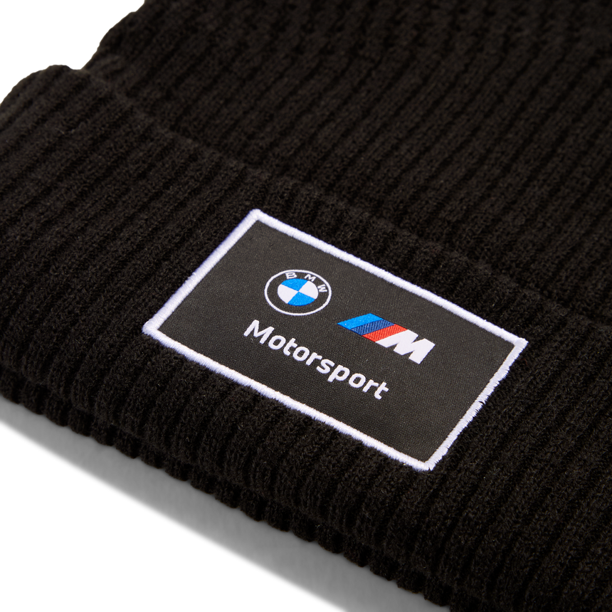 BMW Pletená čepice, MMS, Puma, střední střih, černá 🔥