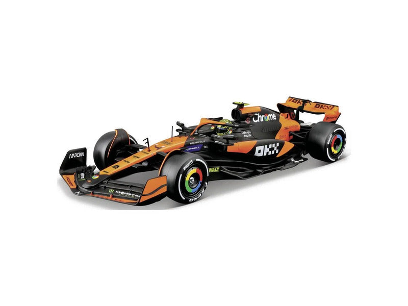 McLaren modelová stavebnice, bburago, Lando Norris, 1:24, #4, MCL38