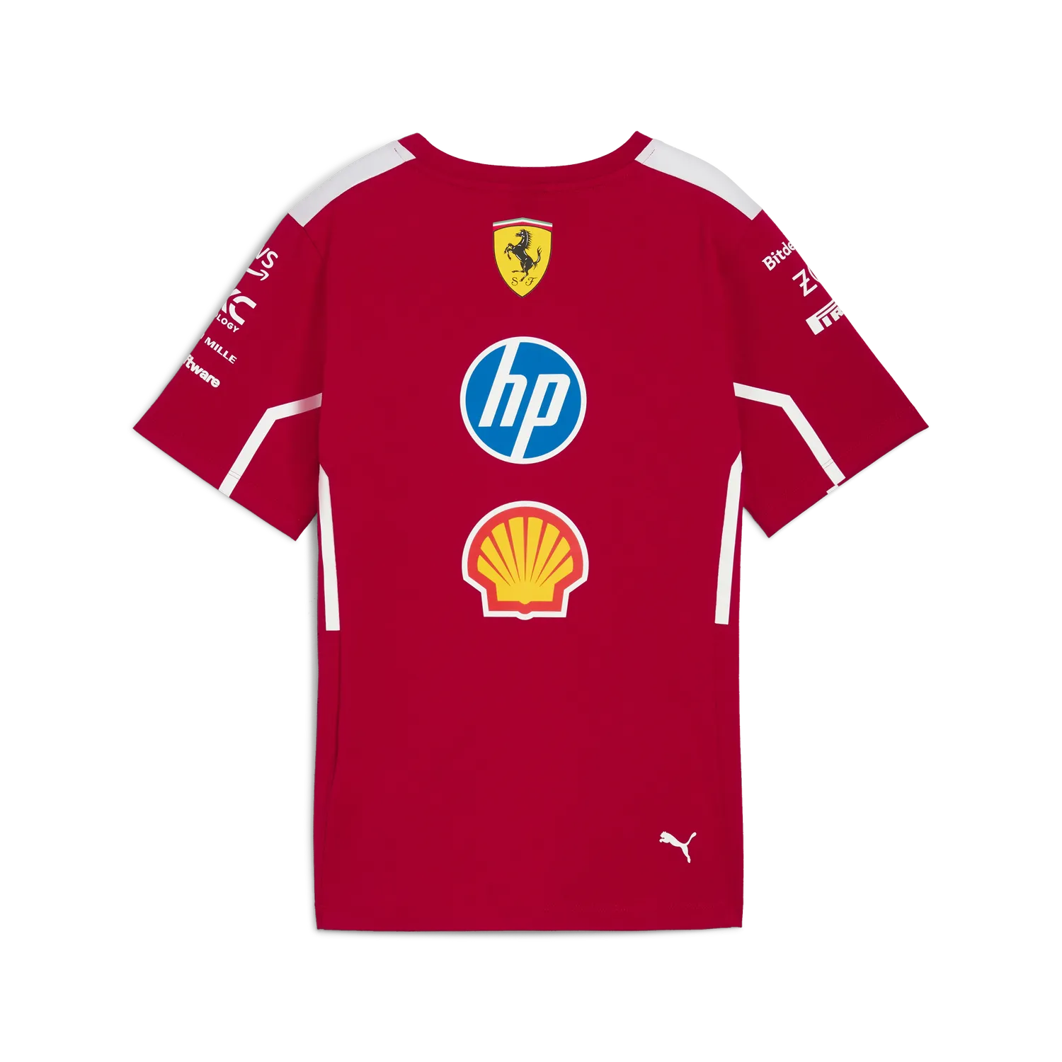 Scuderia Ferrari Team Damen-T-Shirt mit Rundhalsausschnitt 🔥