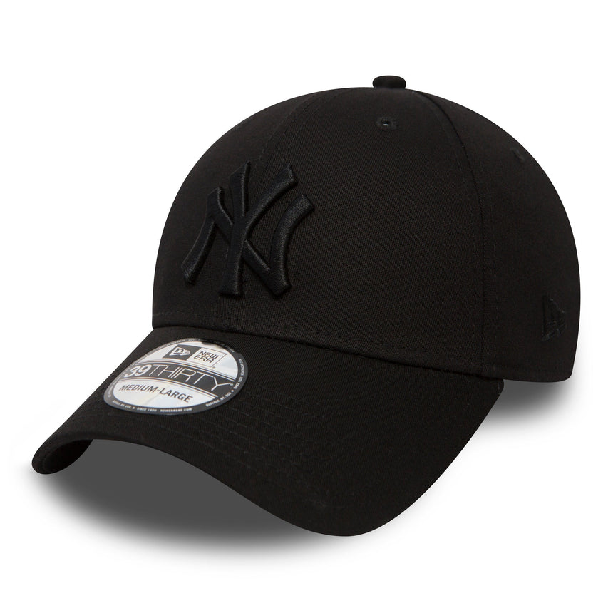 Čepice New York Yankees, New Era, 39THIRTY, Základní, plně Černá