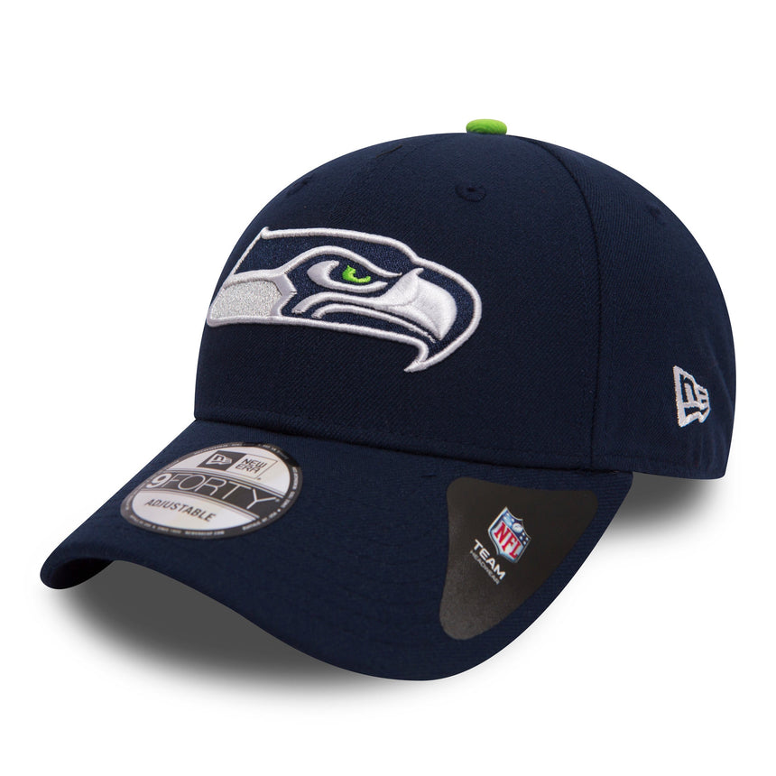 Kšiltovka Seattle Seahawks, tým, New Era, 9FORTY, modrá