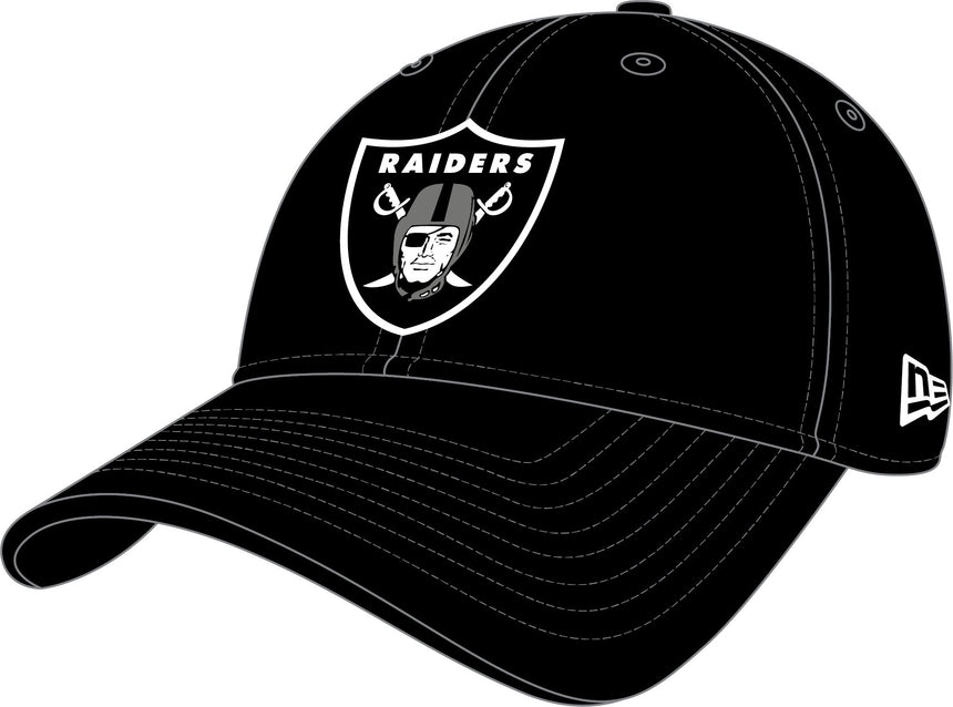 Kšiltovka Las Vegas Raiders, New Era, 9FORTY, Černá