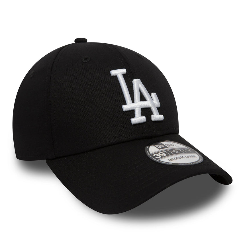Čepice Los Angeles Dodgers, New Era, 39THIRTY, základní, Černá