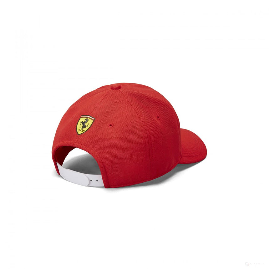 Baseballová čepice Ferrari, logo Scuderia, pro dospělé, červená, 2019 - FansBRANDS®