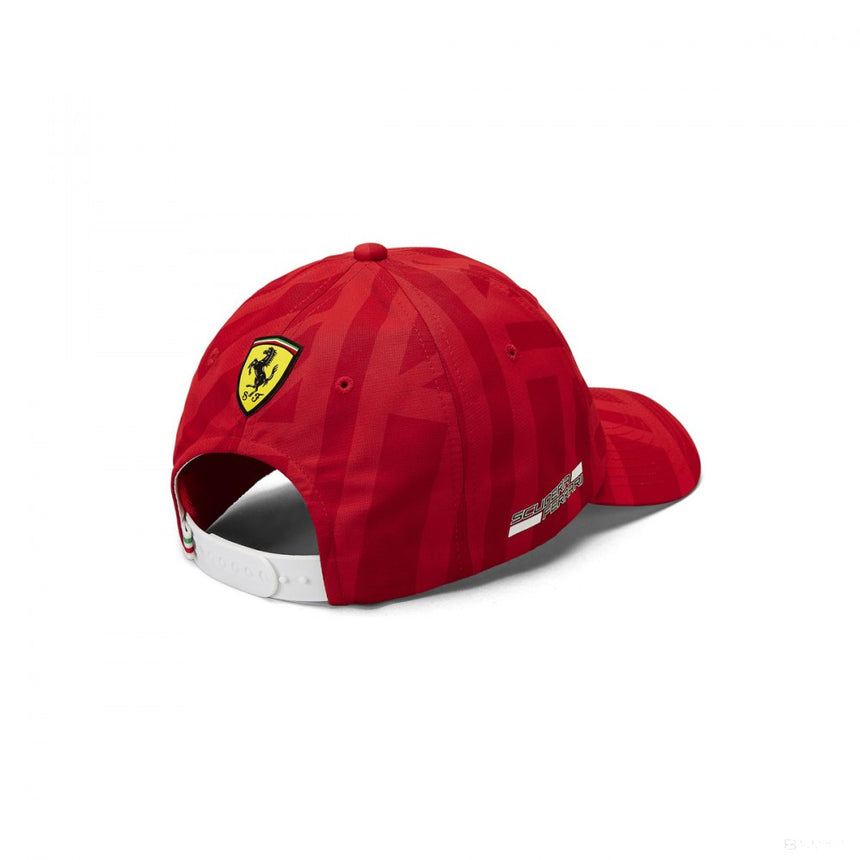 Baseballová čepice Ferrari, Monza, pro dospělé, červená, 2019 - FansBRANDS®