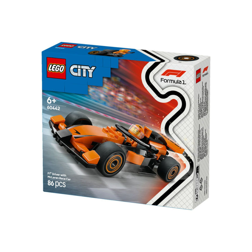 McLaren, F1 LEGO® City 60442, závodní auto s pilotem 🔥