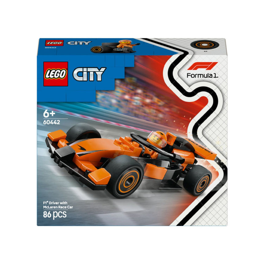 McLaren, F1 LEGO® City 60442, závodní auto s pilotem 🔥