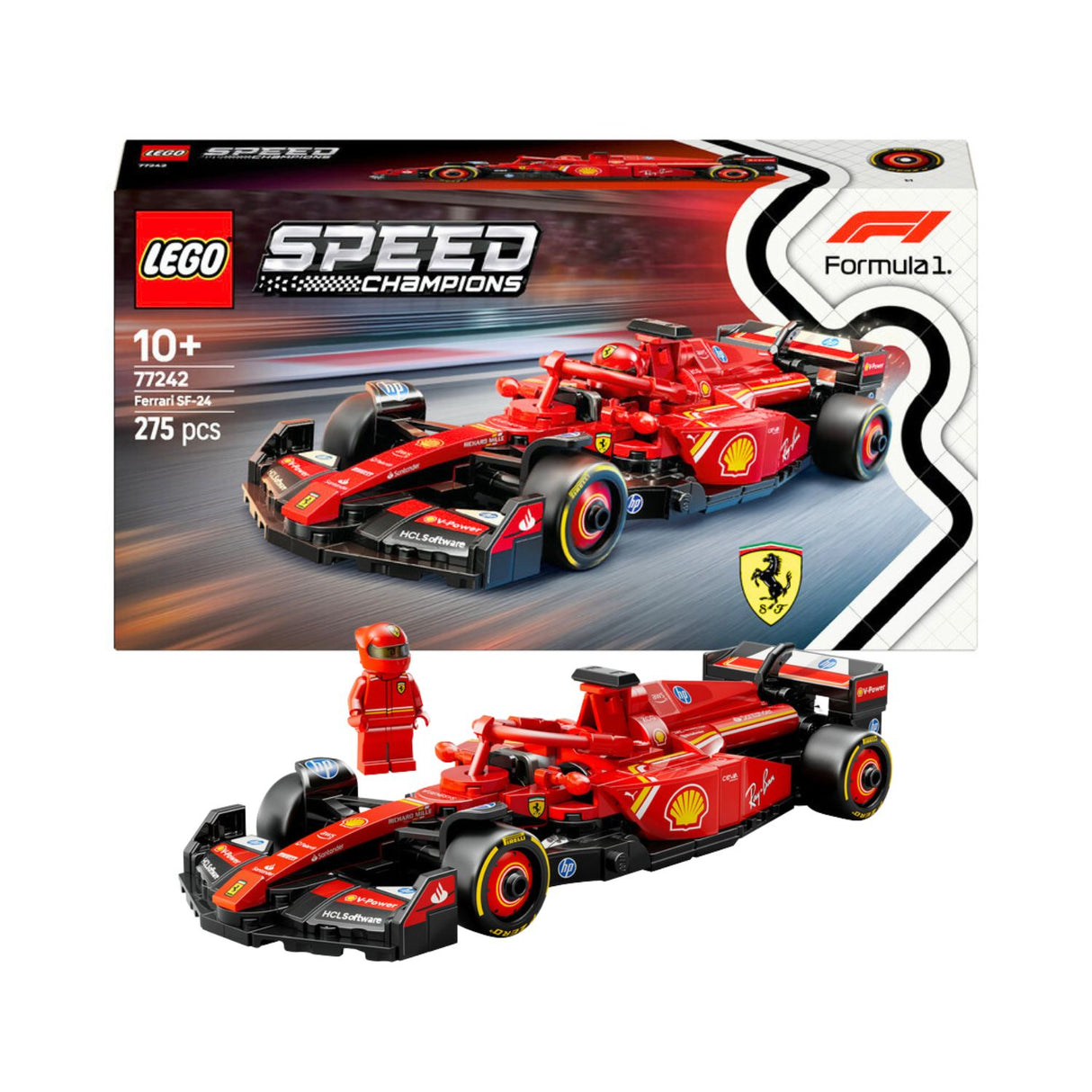 Ferrari, F1 LEGO® Speed Champions 77242 SF-24