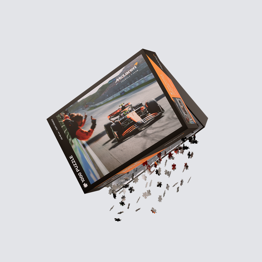 Tým McLaren Formula 1®, Skládačka, Lando Norris, Poster vítězství, 1000 dílků