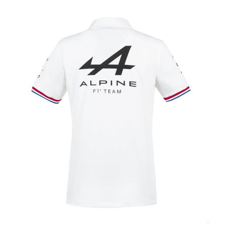 Alpské dámské polo, tým, bílá, 2021 - FansBRANDS®