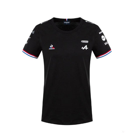 Dámské tričko Alpine, týmové, černé, 2021 - FansBRANDS®