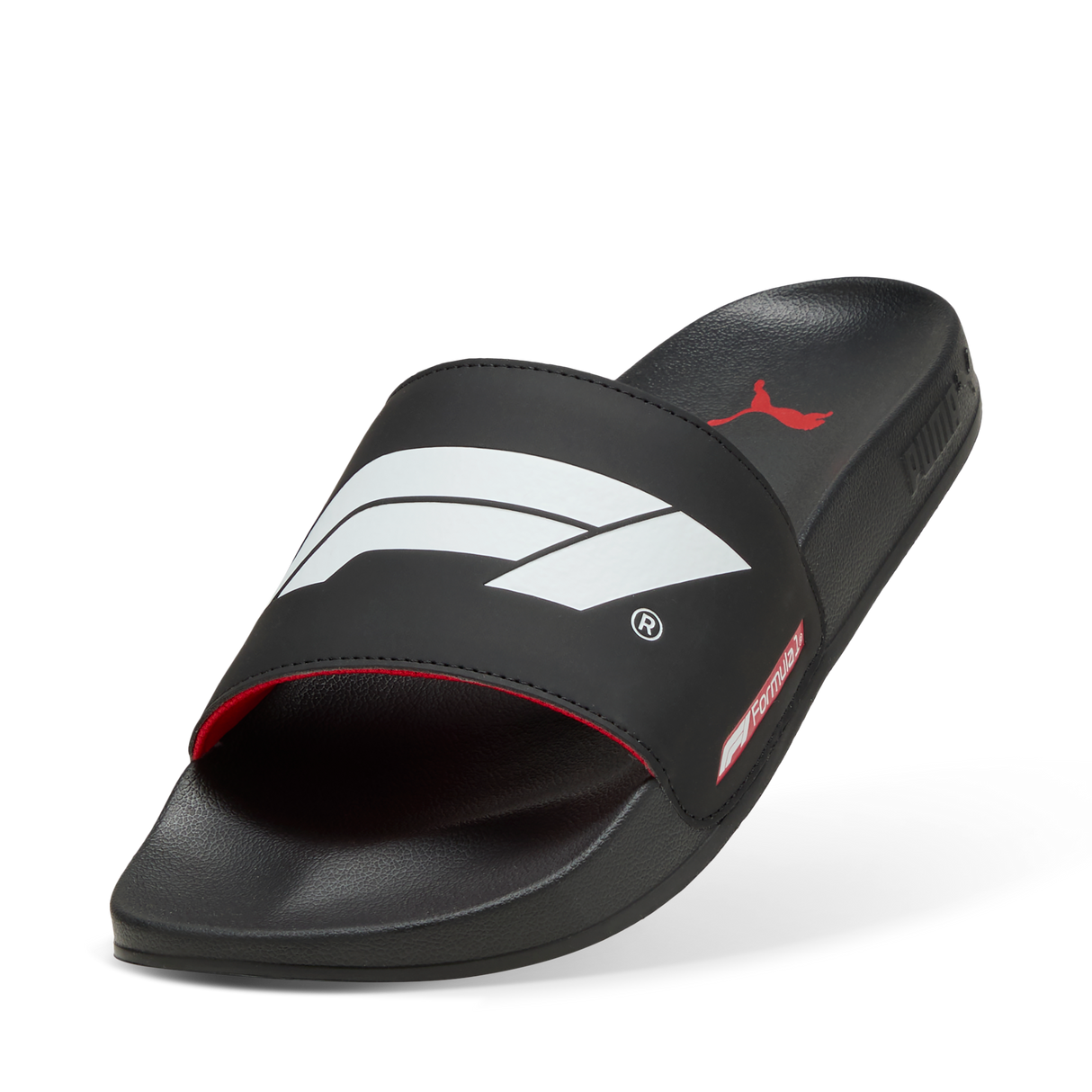 F1 Logo Pantofle, Puma, Leadcat 2.0, černé