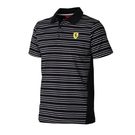 Ferrari Polo, pruhované, černé, 2015 - FansBRANDS®