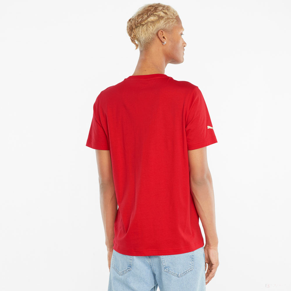 Ferrari tričko, Puma Race Graphic, červené, 2021 - FansBRANDS®