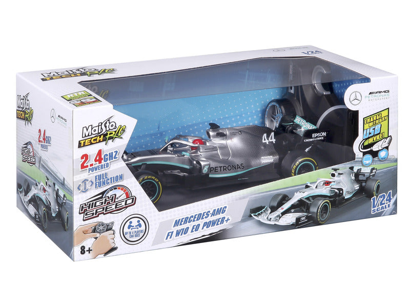 Mercedes RC auto, Maisto Tech RC, Lewis Hamilton, 1:24, #44, W10 EQ Power +