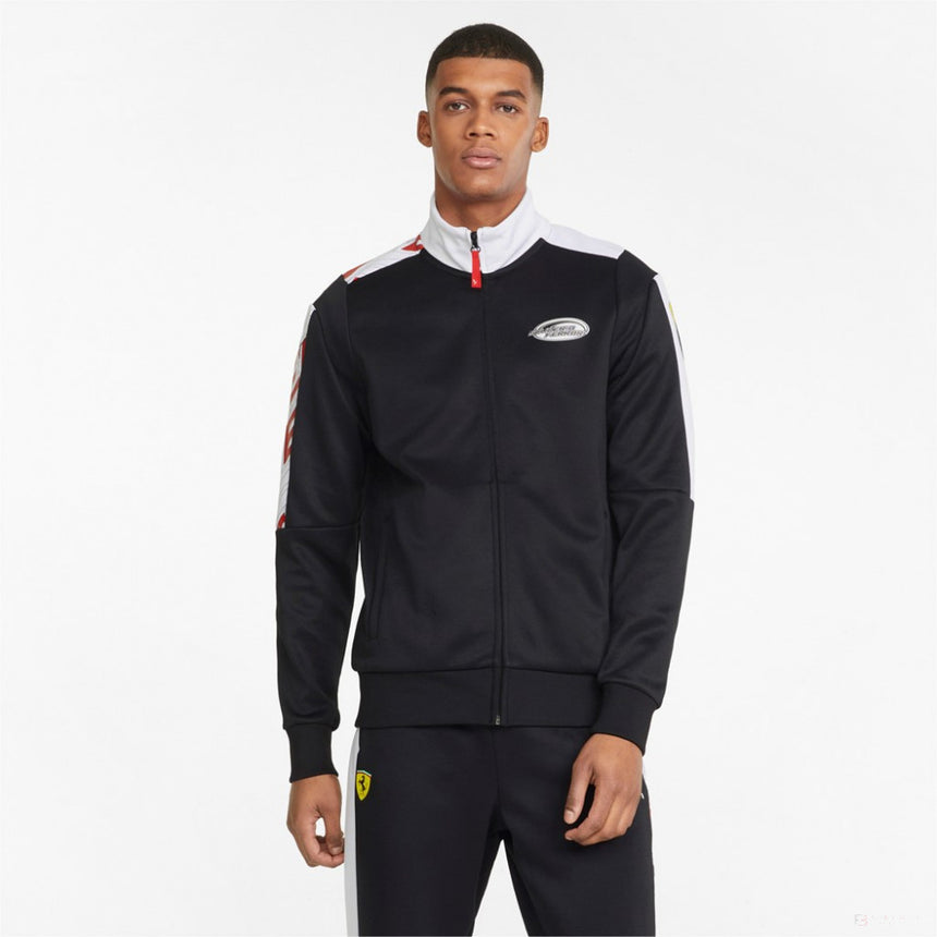 Bunda Puma Ferrari Track, černá, 2022 - FansBRANDS®