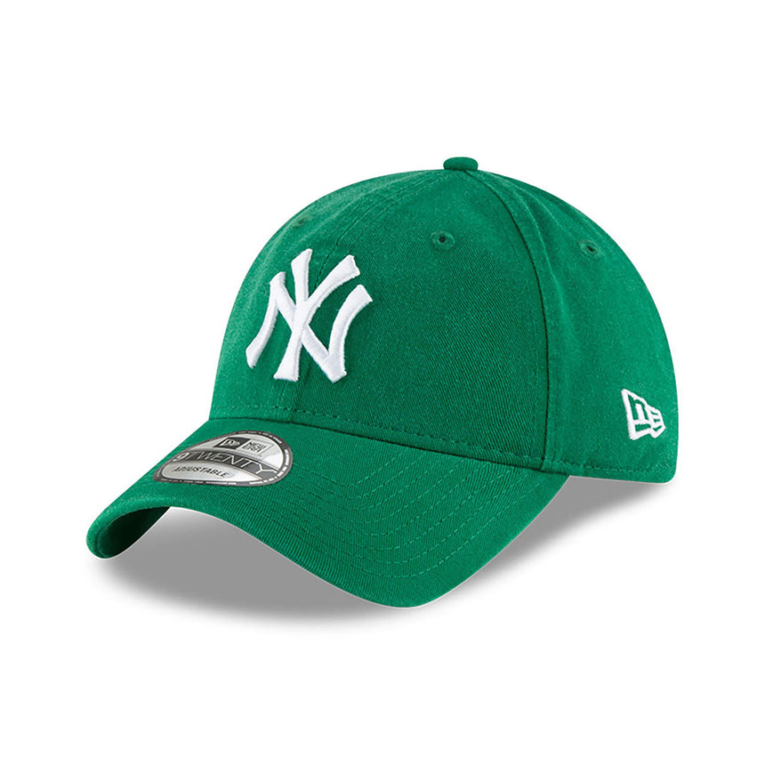 New York Yankees cap, New Era, Core, green -> Čepice New York Yankees, New Era, Core, zelená