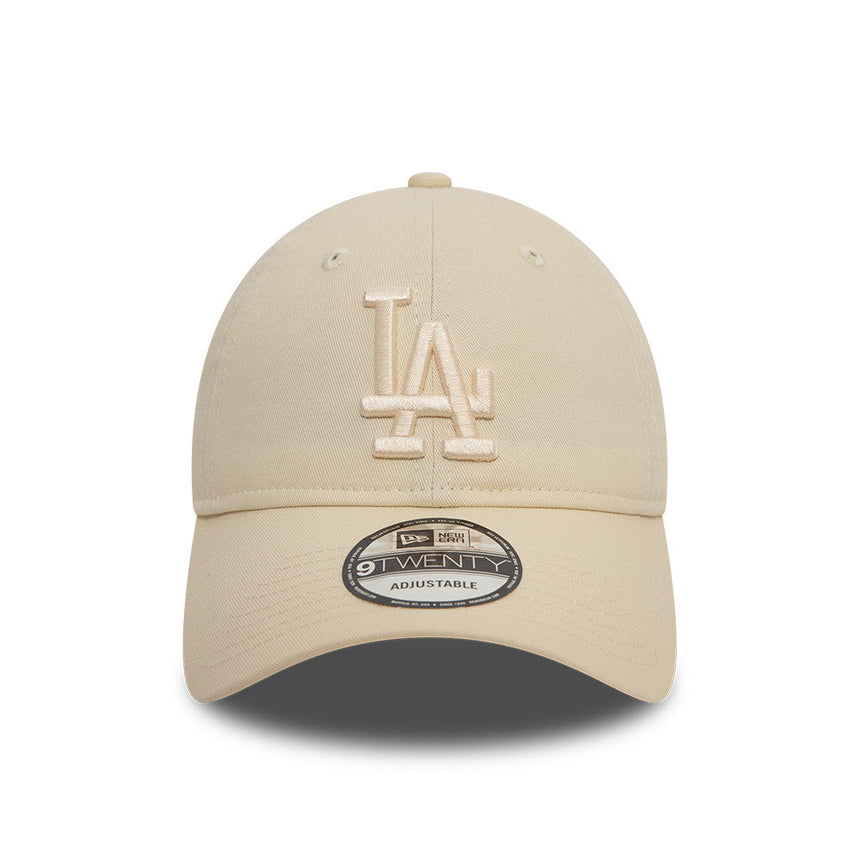 Čepice Los Angeles Dodgers, New Era, 9TWENTY, základní, béžová