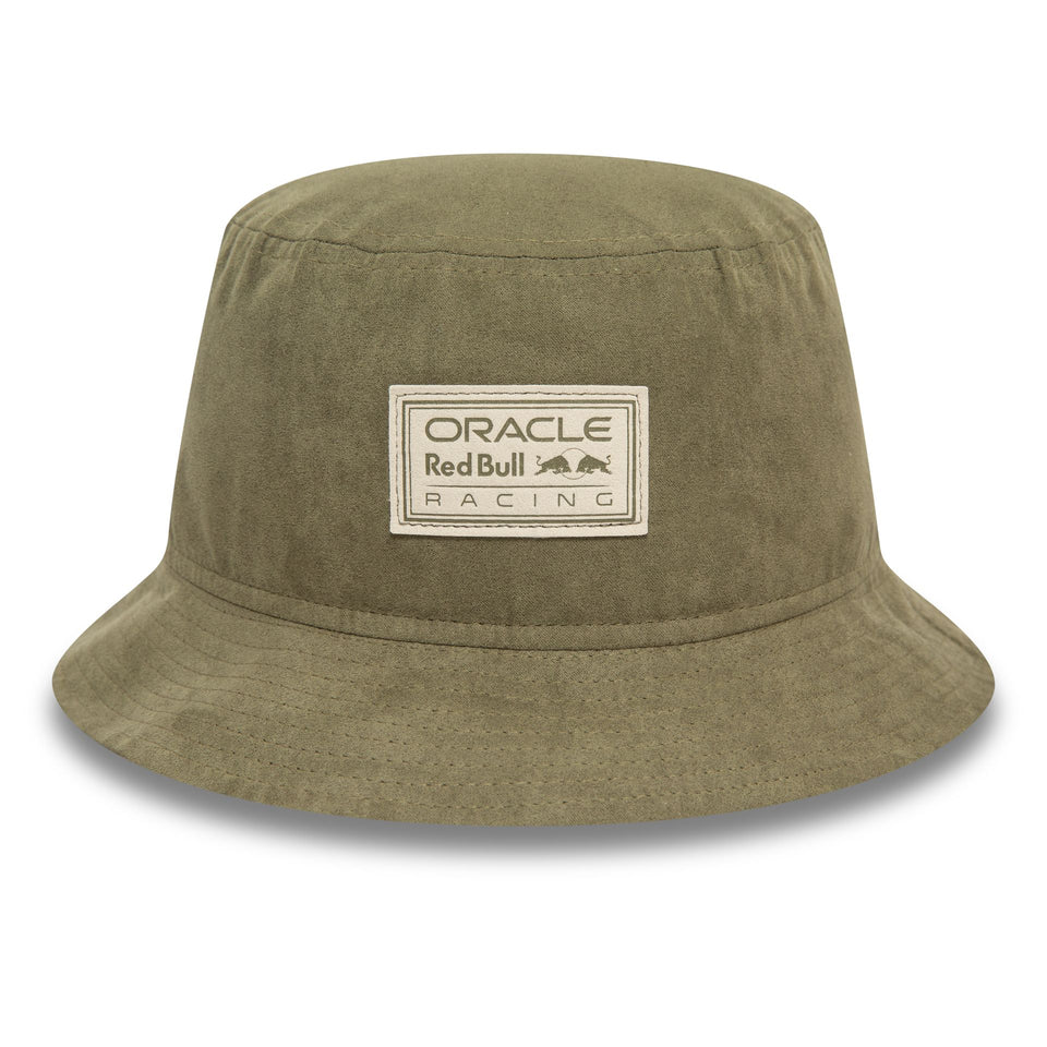 Red Bull Bucket Hat, New Era, Wildleder konisch, grün