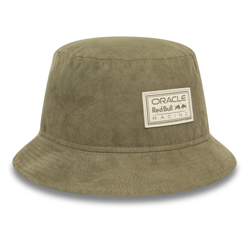 Red Bull Bucket Hat, New Era, Wildleder konisch, grün