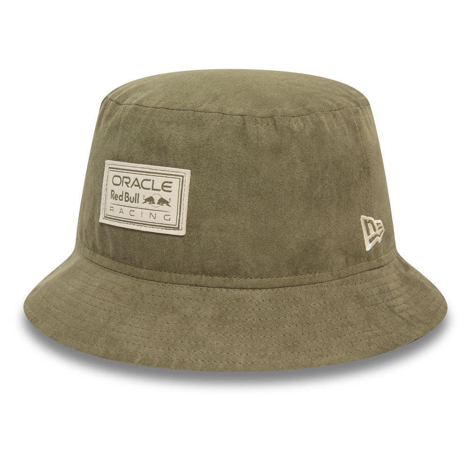 Red Bull Bucket Hat, New Era, Wildleder konisch, grün