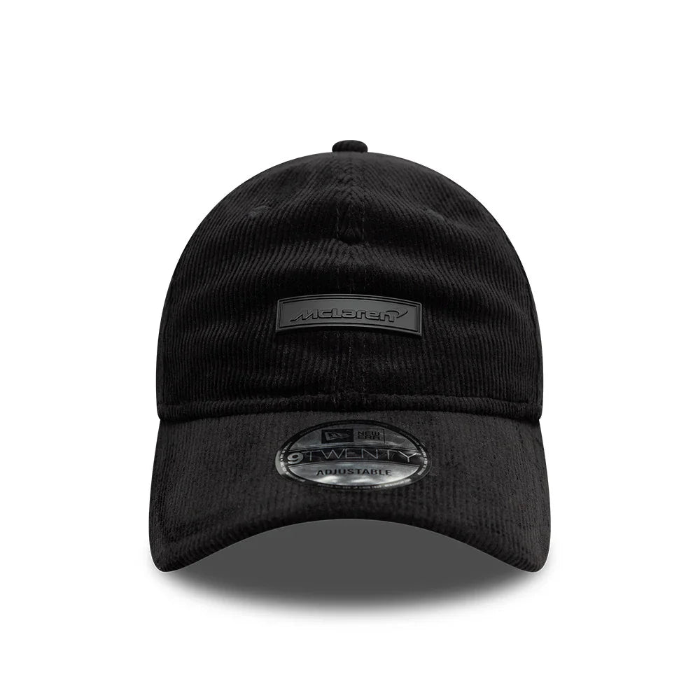 McLaren Cap, New Era, Kordelzug, schwarz