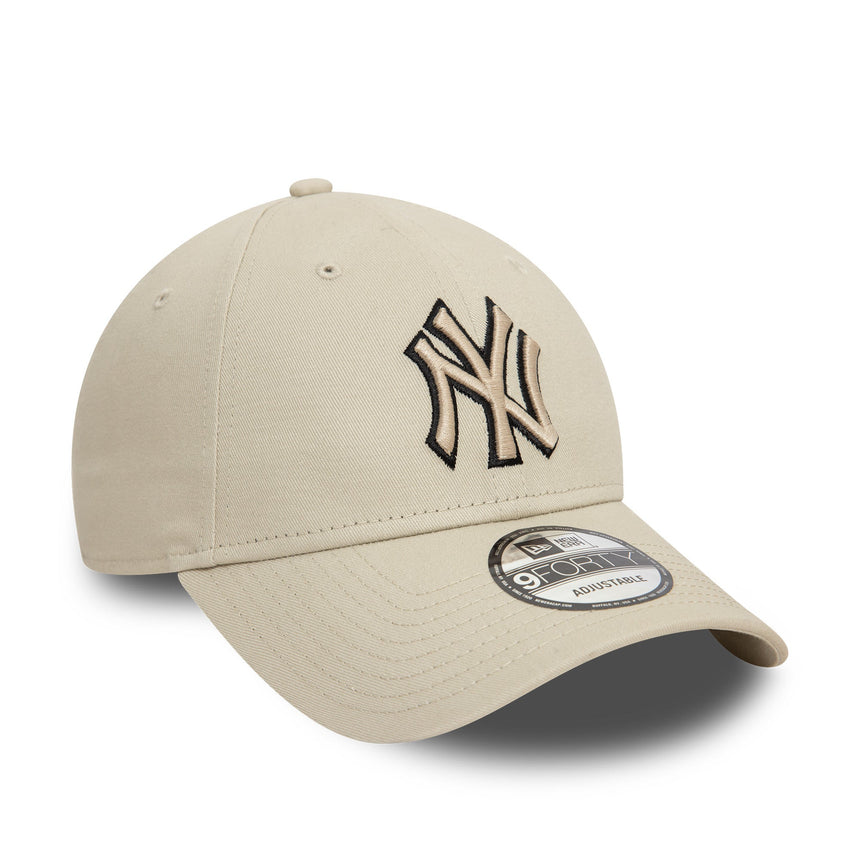 Čepice New York Yankees, New Era, 9FORTY, béžová