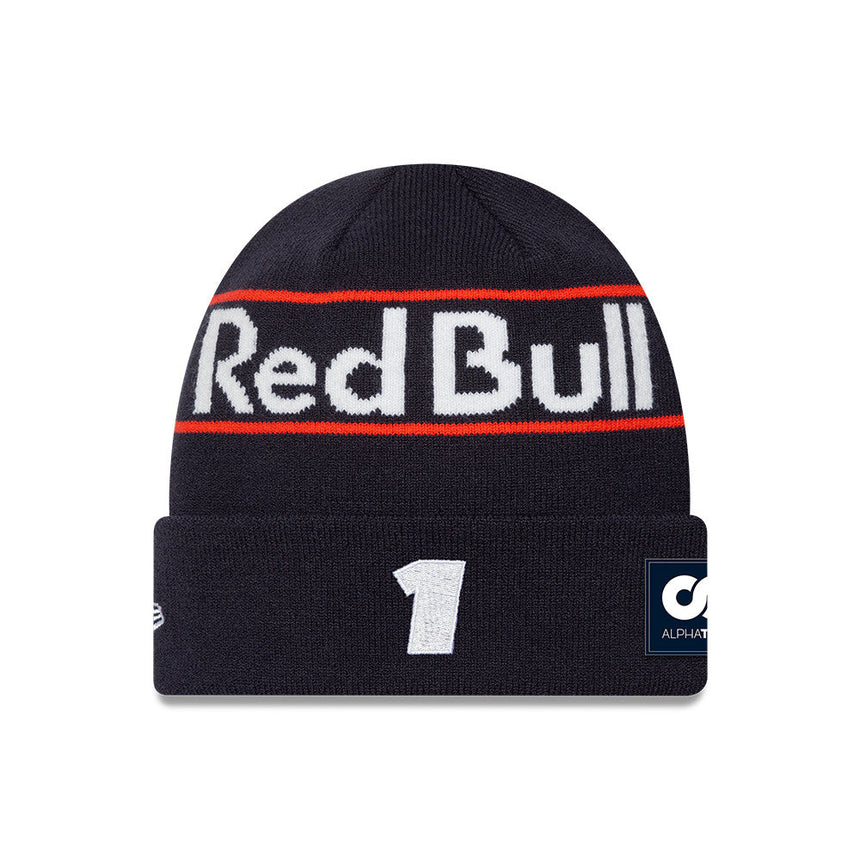 Red Bull Racing Knitted Cap, Max Verstappen, New Era, Blue 🔥