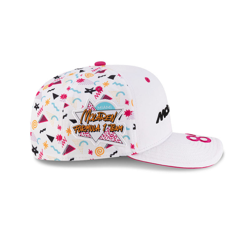 McLaren Baseball Cap, Japan, Oscar Piastri, New Era, 9SEVENTY SS, White 🔥