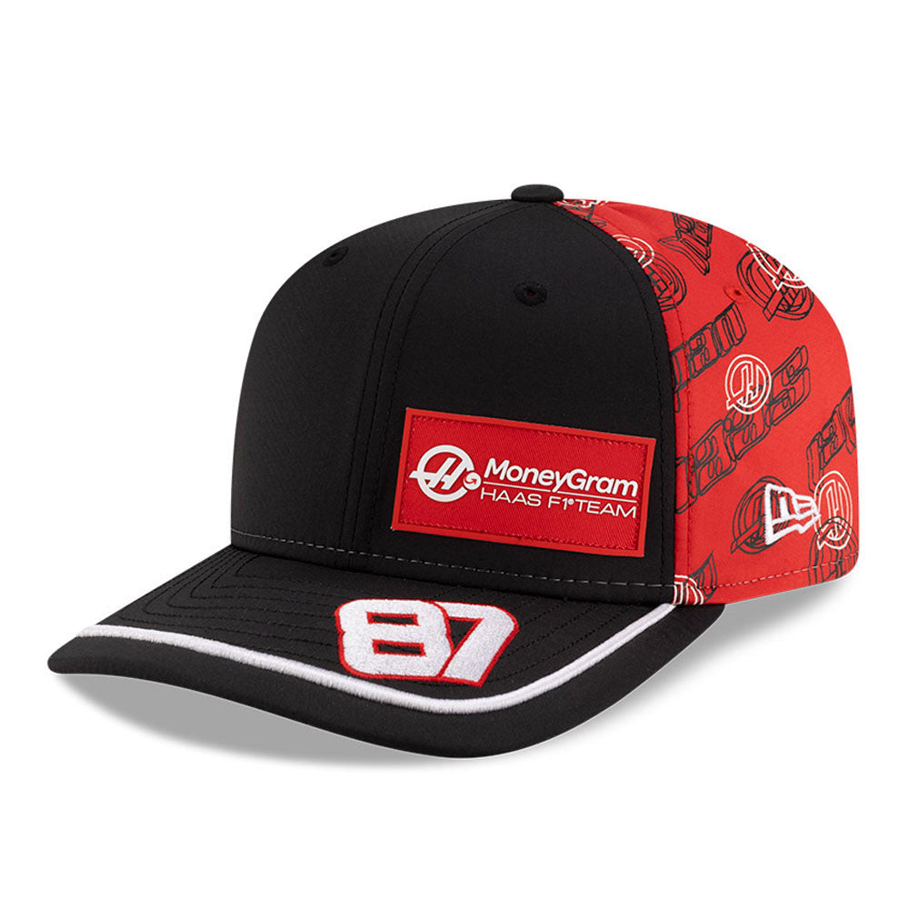 Haas F1 Baseballová čepice, Japonsko, Oliver Bearman, New Era, 9SEVENTY SS, černá 🔥