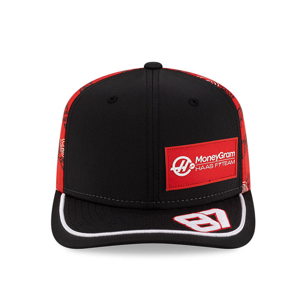Haas F1 Baseballová čepice, Japonsko, Oliver Bearman, New Era, 9SEVENTY SS, černá 🔥