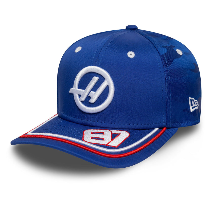 Haas F1 Baseball Cap, Silverstone, Oliver Bearman, New Era, 9SEVENTY SS, Multicolor 🔥