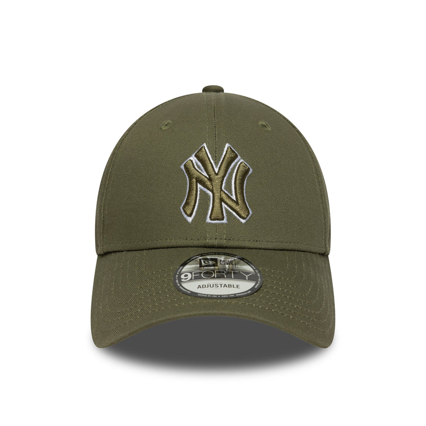 Kšiltovka New York Yankees, New Era, 9FORTY, khaki