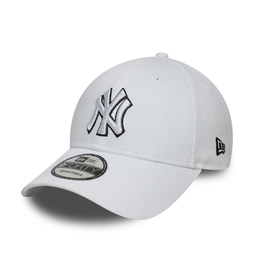 Kšiltovka New York Yankees, New Era, 9FORTY, bílá