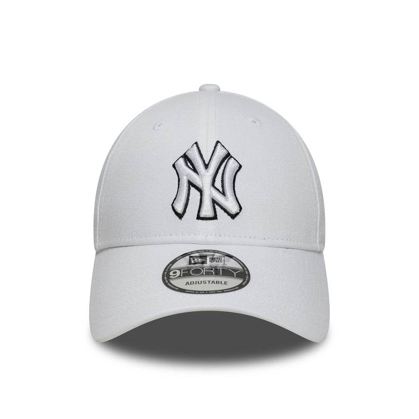 Kšiltovka New York Yankees, New Era, 9FORTY, bílá