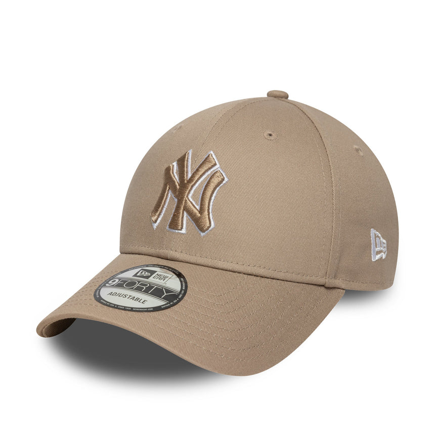 Kšiltovka New York Yankees, New Era, 9FORTY, hnědá
