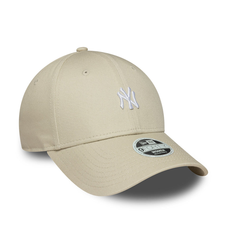 Kšiltovka New York Yankees, s malým logem, New Era, 9FORTY, béžová