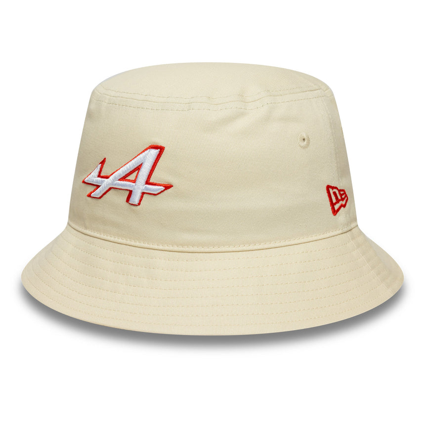 Alpská bucket hat, sezónní, zužený, New Era, 9FORTY, krémová