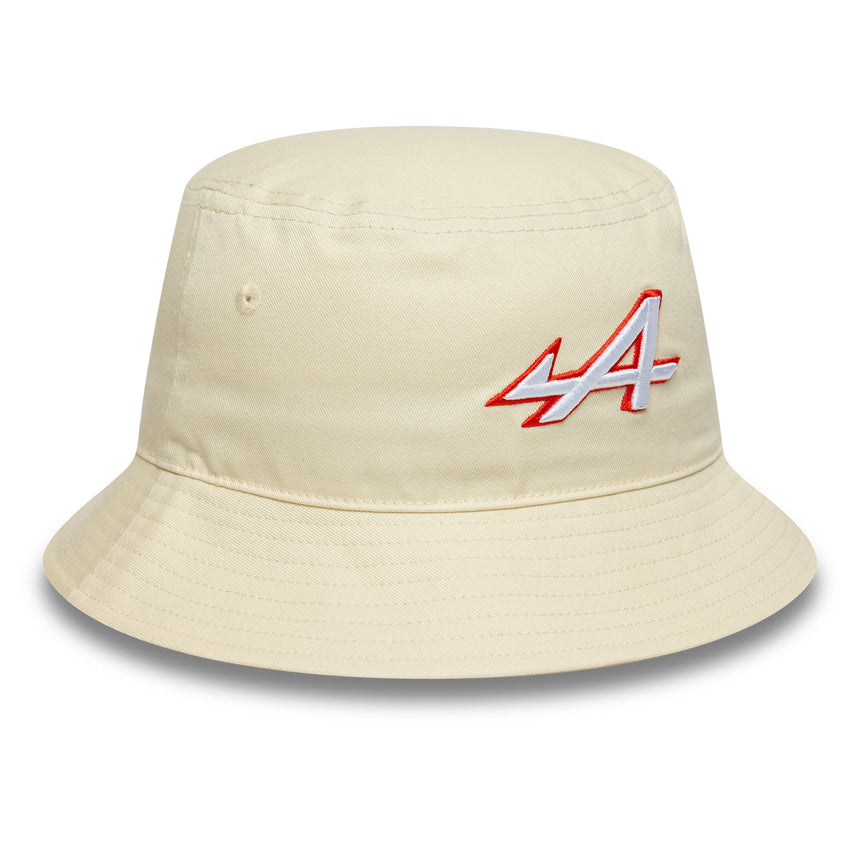 Alpská bucket hat, sezónní, zužený, New Era, 9FORTY, krémová
