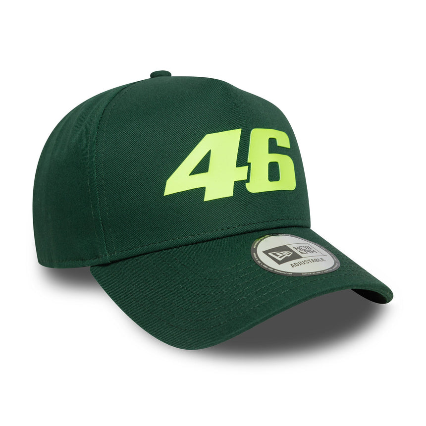 Valentio Rossi #46 truckerská Čepice, VR46, sezónní, New Era, 9FORTY, zelená