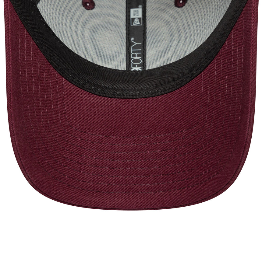 Čepice Valentino Rossi #46, VR46, sezónní, New Era, 9FORTY, burgundská