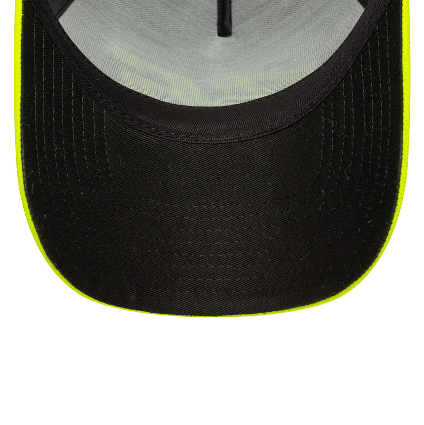 Valentio Rossi #46 čepice, trucker, VR46, New Era, 9FORTY, černá