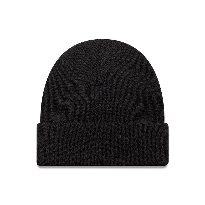 Černá pletená čepice Chicago Bulls, mini logo, manžeta, New Era