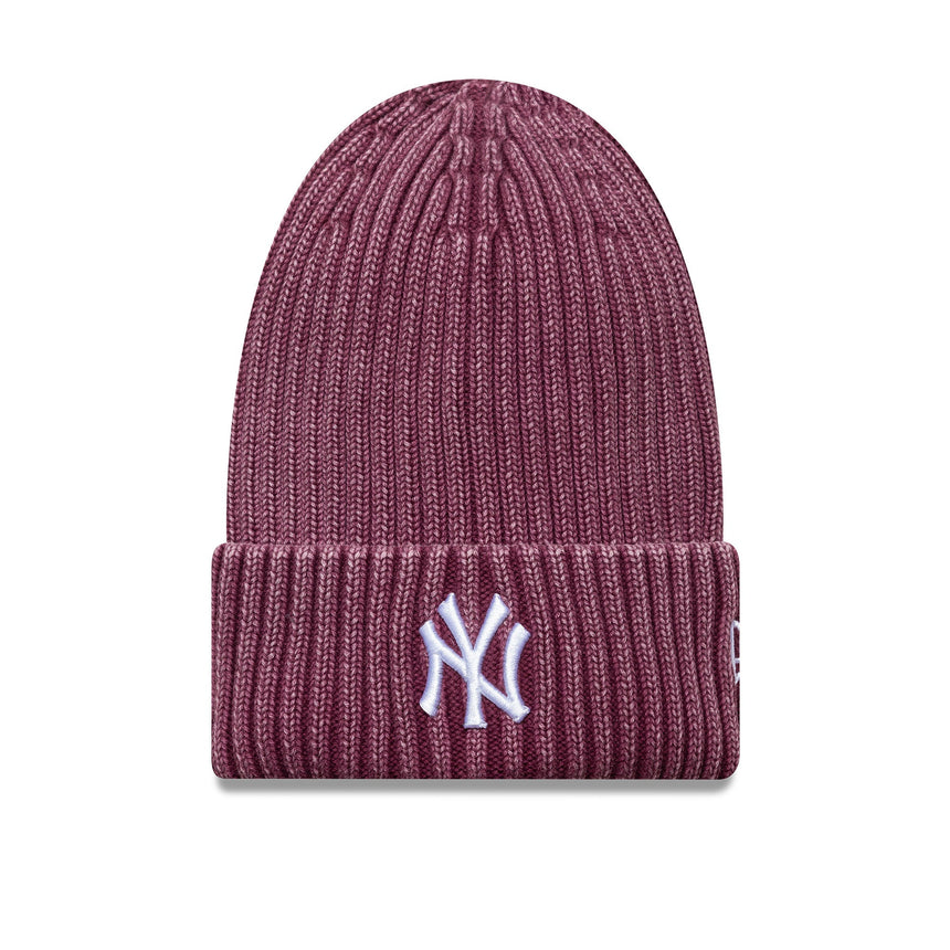 New York Yankees, vypraná Čepice pletená, MLB, New Era, červená