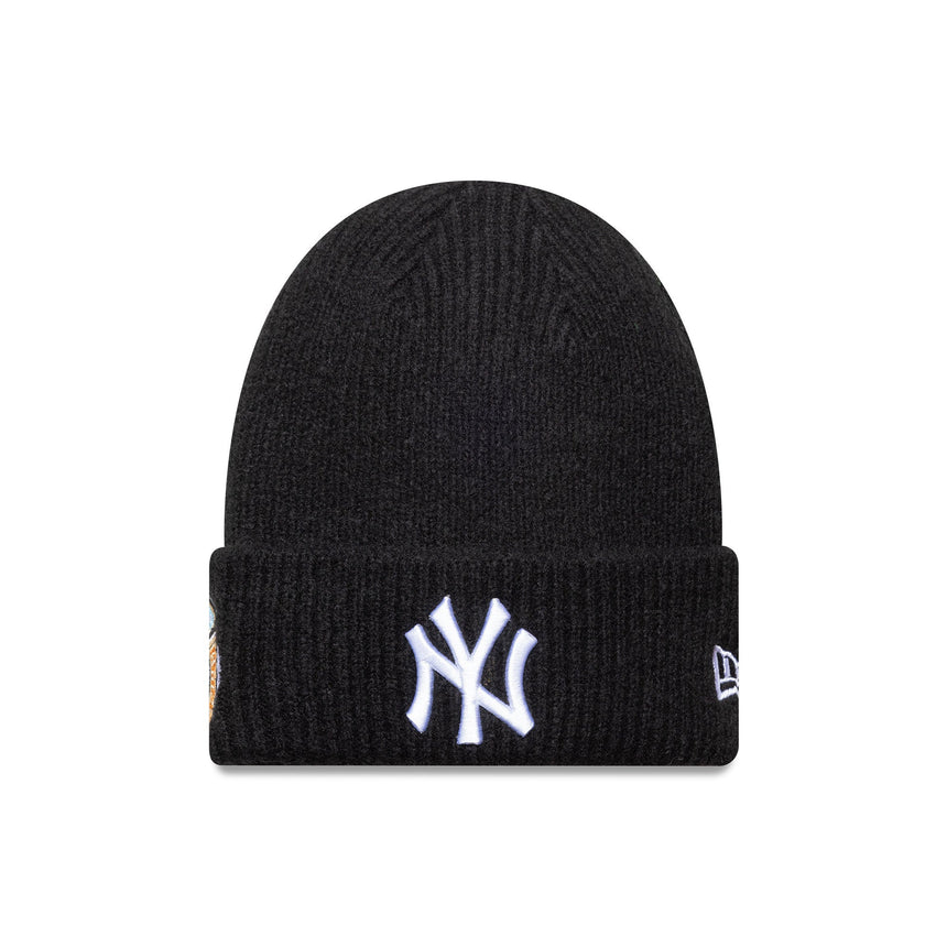 pletená čepice New York Yankees, YenkeesCO, Světová série, New Era, černá
