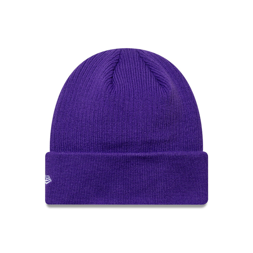 Čepice beanie Minnesota Vikings, s nápisovým logem, fialová